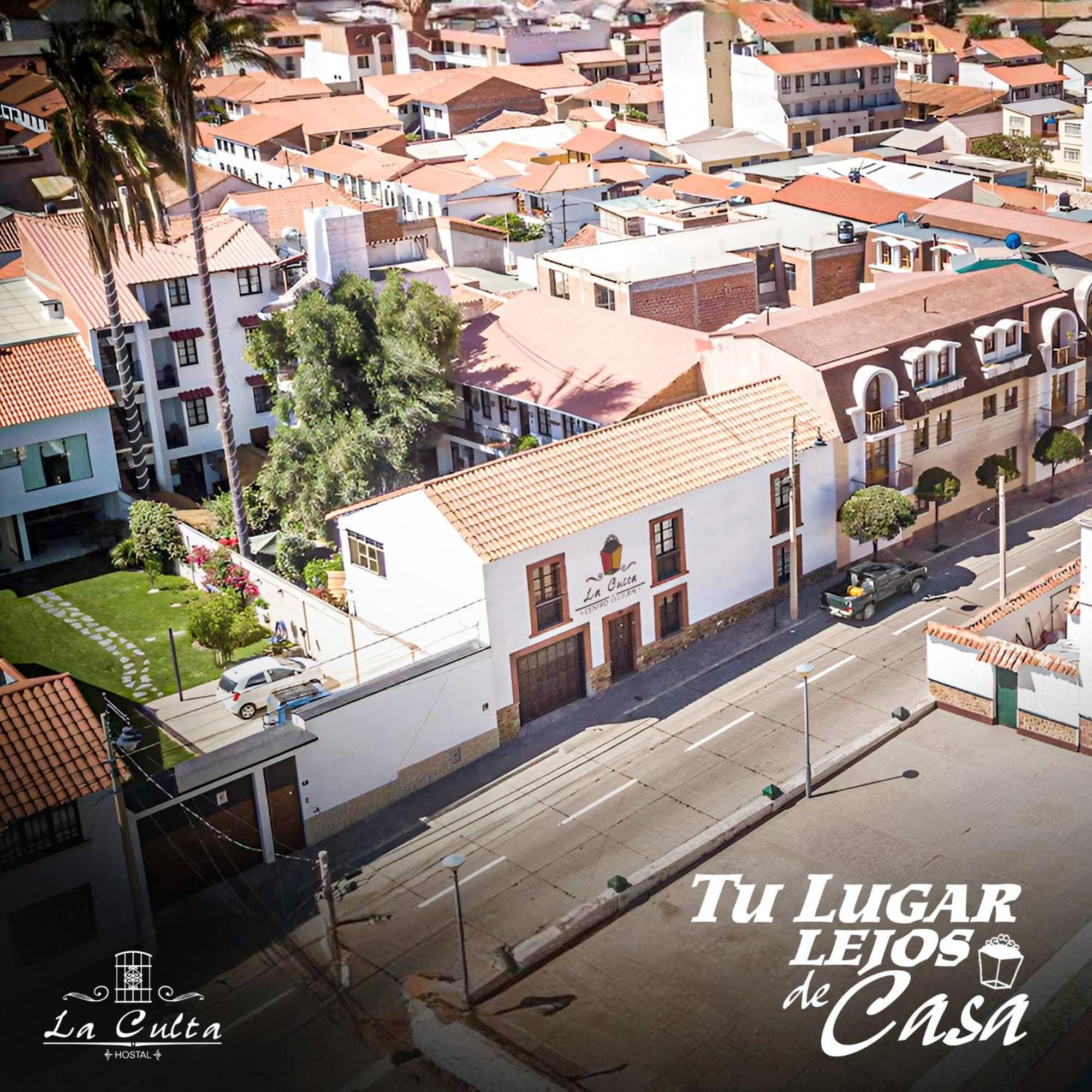 La Culta Centro Cultural Y Hostal Sucre Esterno foto